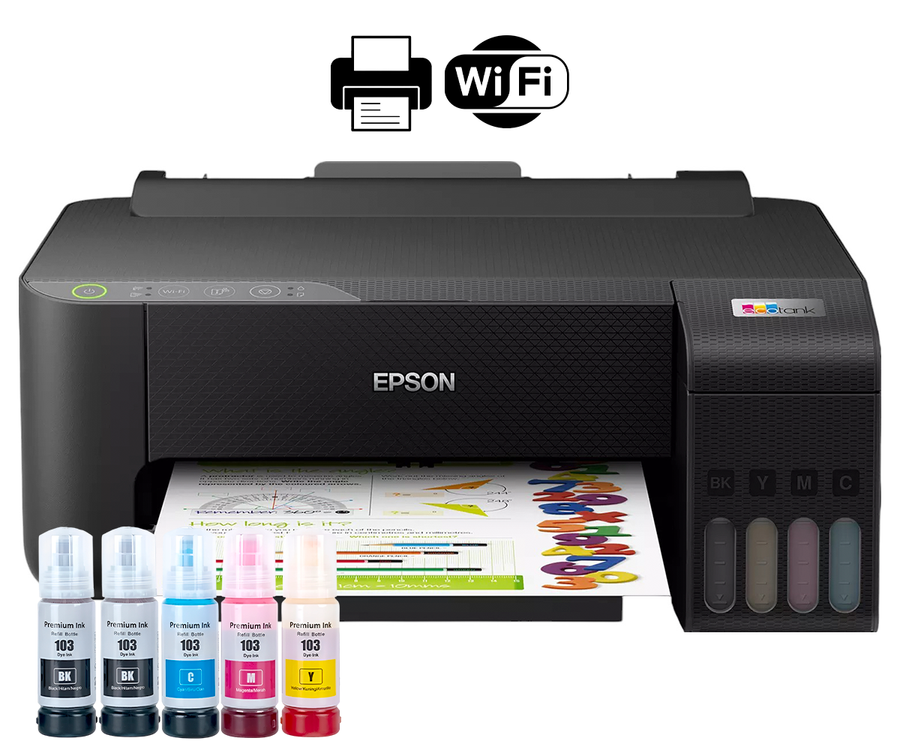 Принтер Epson EcoTank L1250 з Wi-Fi C11CJ71402 фото