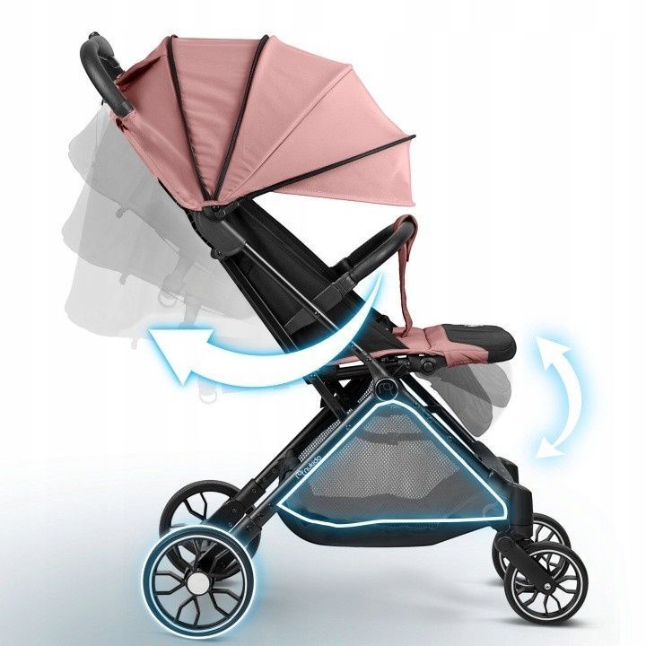 Прогулянкова коляска Nukido Paseo Pink 716004 фото
