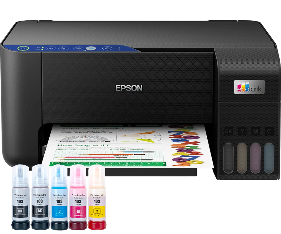 МФУ Epson EcoTank L3271 с Wi-Fi C11CJ67413 фото