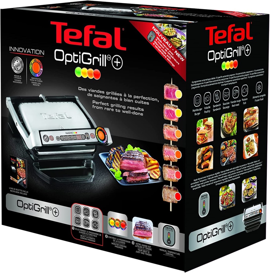 Гриль Tefal OptiGrill+ GC712D34 GC712D34 фото