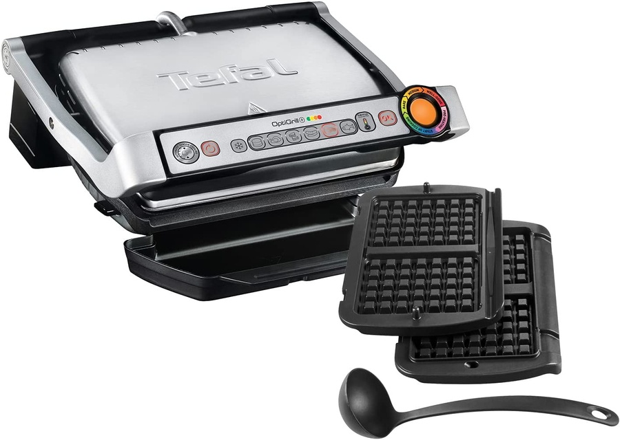 Гриль Tefal OptiGrill+ GC716D12 з формою для вафель GC716D12 фото