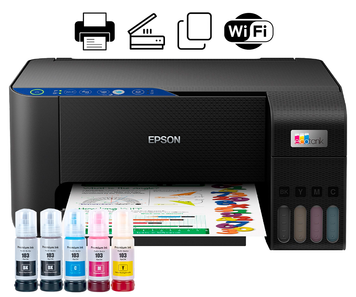 БФП Epson EcoTank L3251 з Wi-Fi C11CJ67413 фото