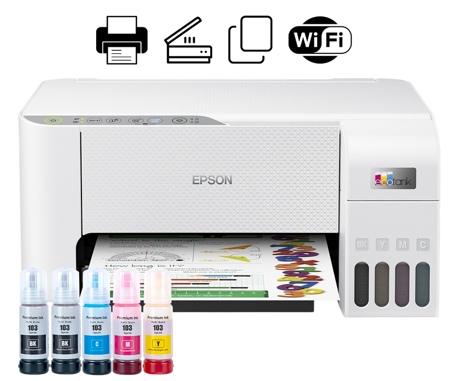 БФП Epson EcoTank L3256 з Wi-Fi  C11CJ67414 фото